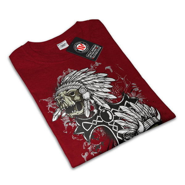 Indian Curse Skull Mens T-Shirt