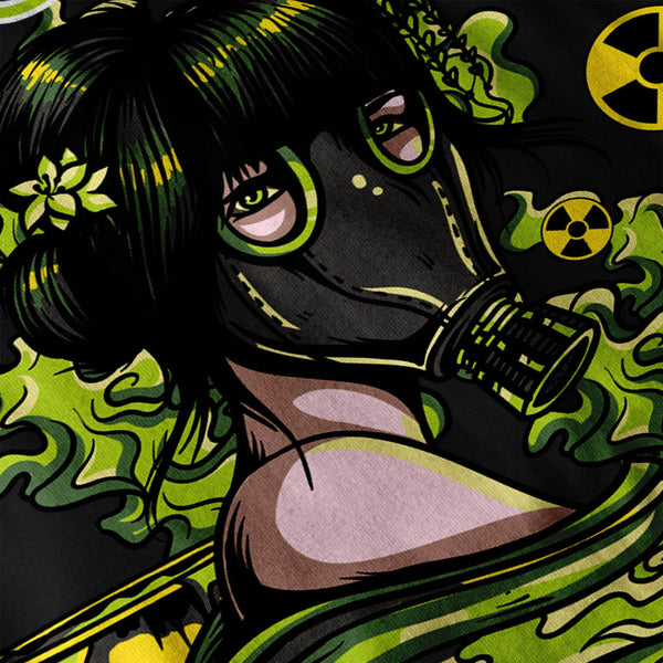 Nuclear Gas Mask Womens Long Sleeve T-Shirt