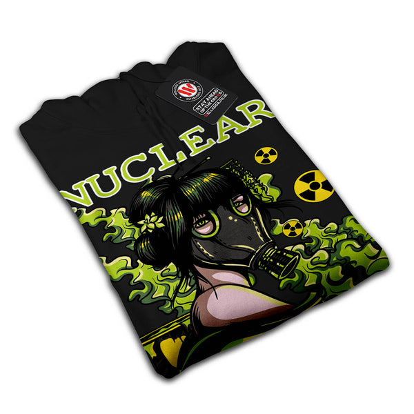 Nuclear Gas Mask Mens Hoodie