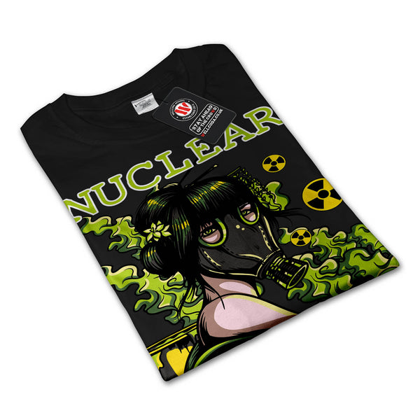 Nuclear Gas Mask Mens Long Sleeve T-Shirt