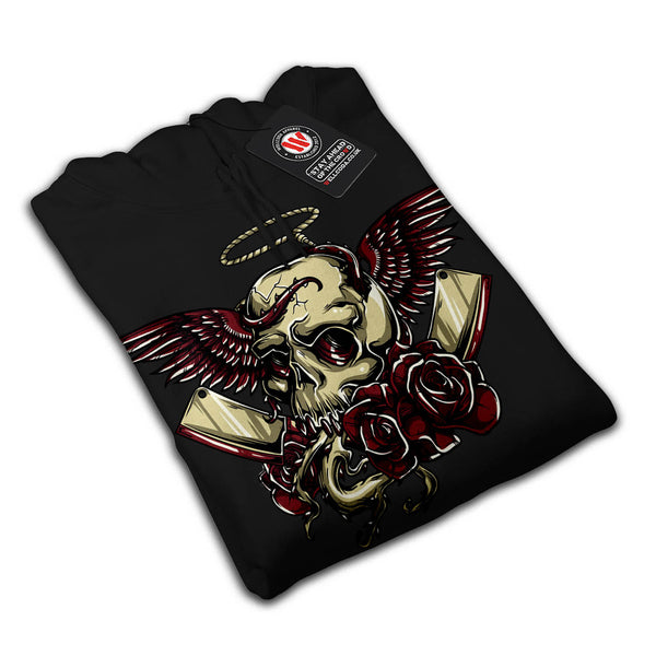 Skull Curse Blades Mens Hoodie