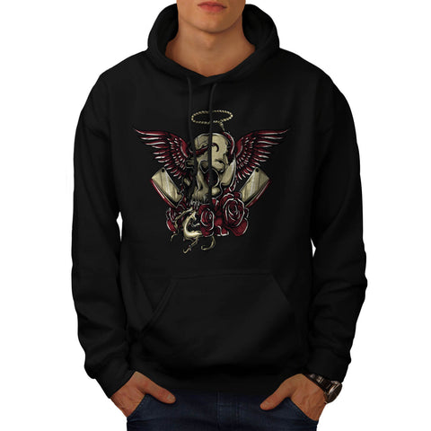 Skull Curse Blades Mens Hoodie