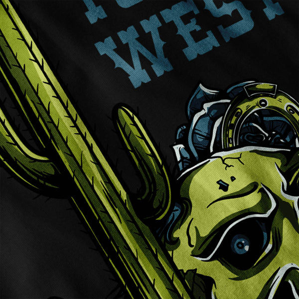 Wild West Cowboy Mens Hoodie