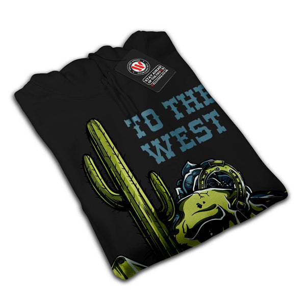 Wild West Cowboy Mens Hoodie