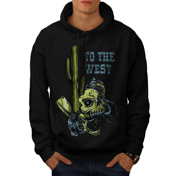 Wild West Cowboy Mens Hoodie