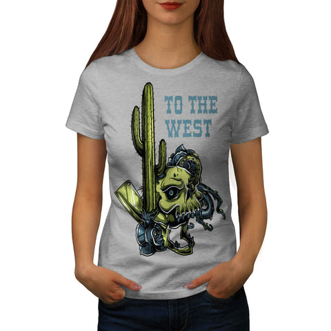 Wild West Cowboy Womens T-Shirt