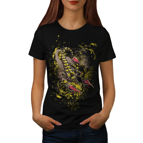 Mega Scorpion Sting Womens T-Shirt