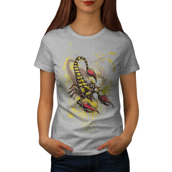 Mega Scorpion Sting Womens T-Shirt