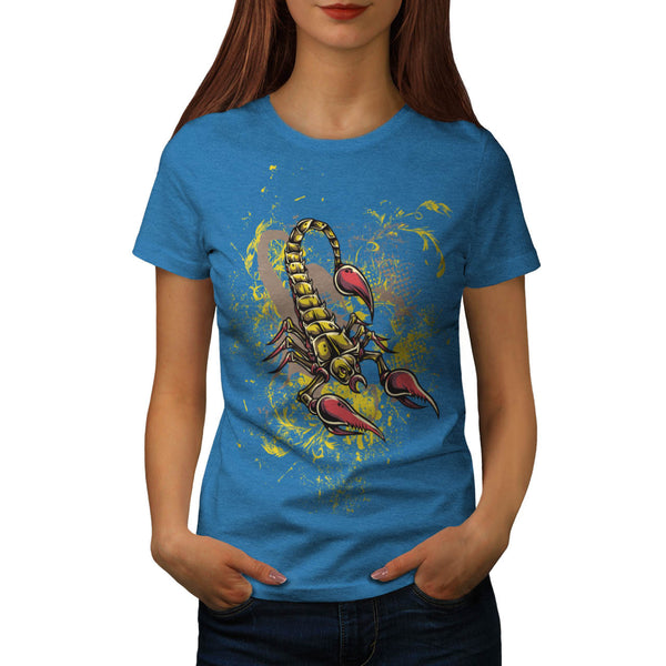 Mega Scorpion Sting Womens T-Shirt