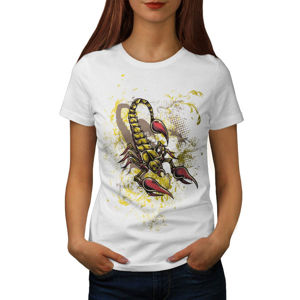 Mega Scorpion Sting Womens T-Shirt