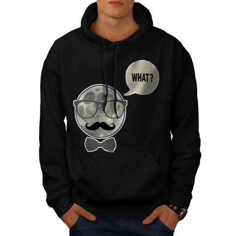 What On Earth Funny Mens Hoodie