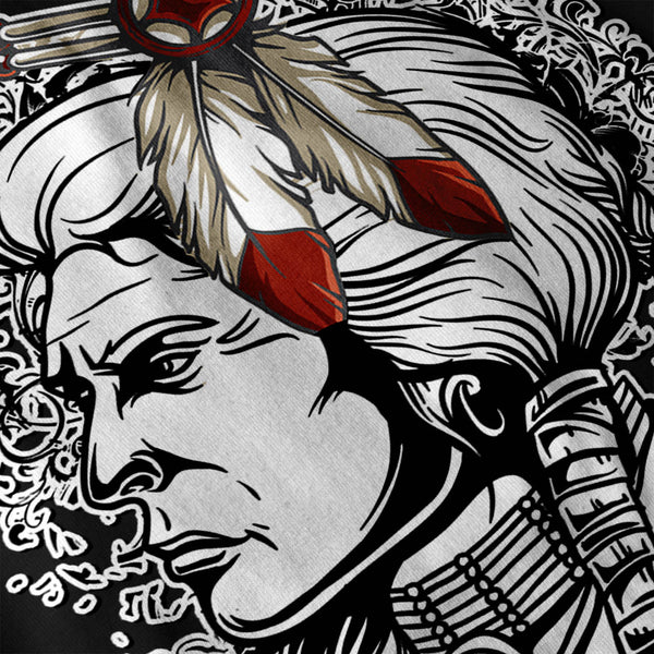 Indian Tribe Chief Mens Hoodie