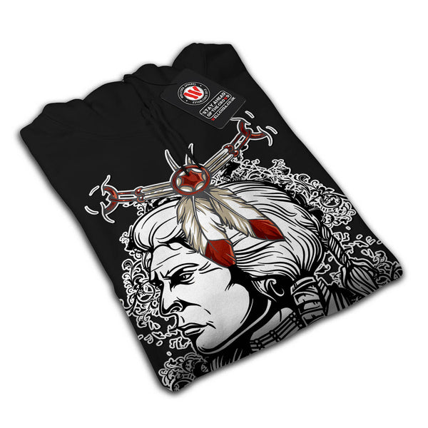 Indian Tribe Chief Womens Hoodie