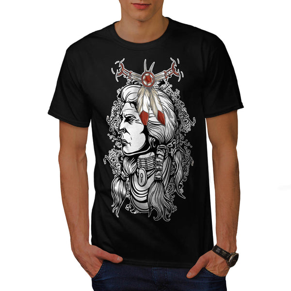 Indian Tribe Chief Mens T-Shirt