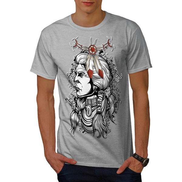 Indian Tribe Chief Mens T-Shirt