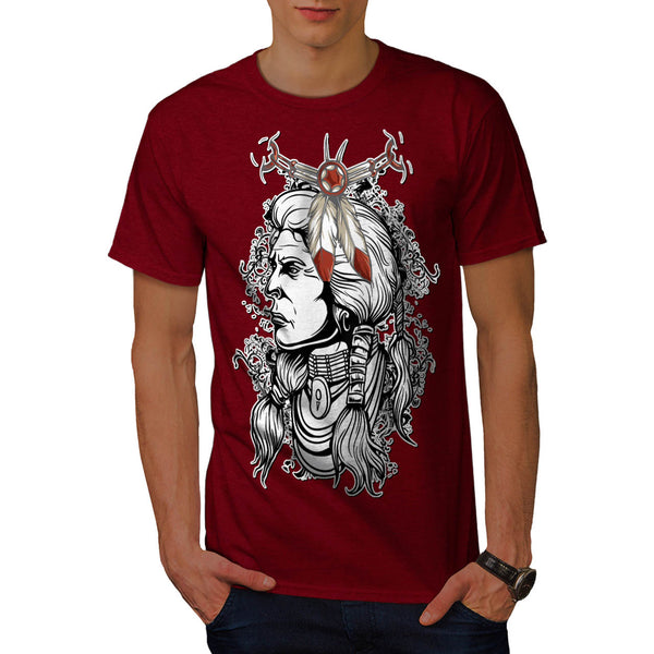 Indian Tribe Chief Mens T-Shirt