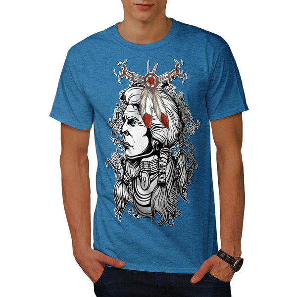 Indian Tribe Chief Mens T-Shirt