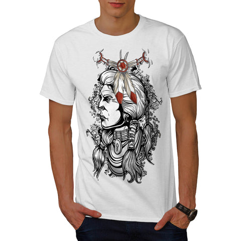 Indian Tribe Chief Mens T-Shirt