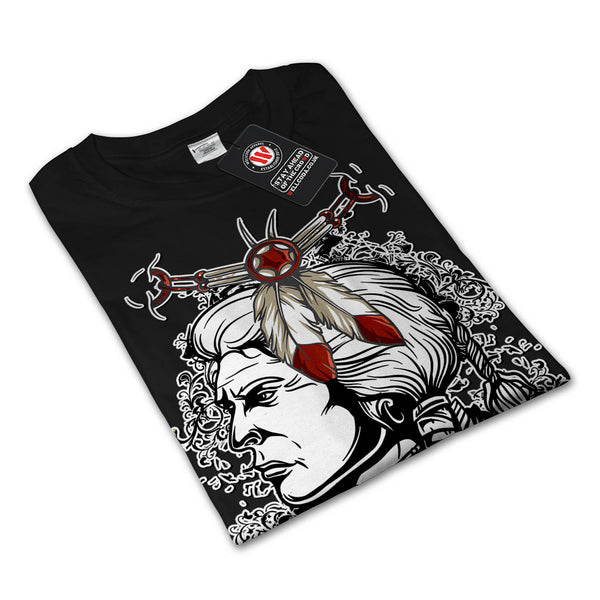 Indian Tribe Chief Womens Long Sleeve T-Shirt