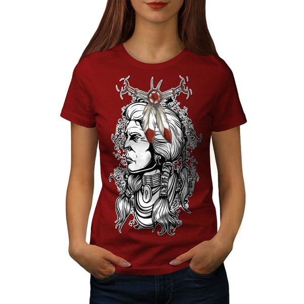 Indian Tribe Chief Womens T-Shirt