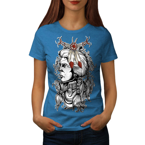 Indian Tribe Chief Womens T-Shirt
