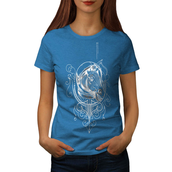 Amazing Zebra Head Womens T-Shirt