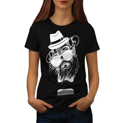 Crazy Comb Hair Man Womens T-Shirt