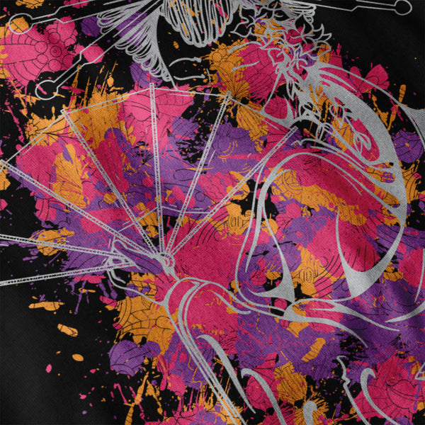 Japanese Geisha Lady Womens T-Shirt