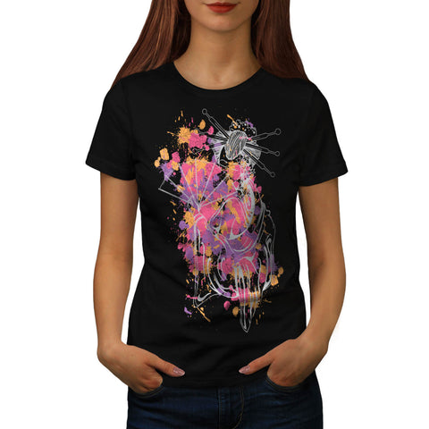 Japanese Geisha Lady Womens T-Shirt