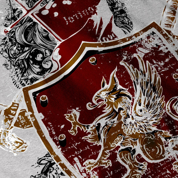 Medieval War Shield Womens T-Shirt