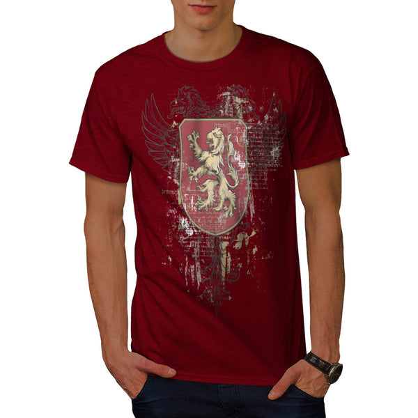 Medieval War Flag Mens T-Shirt