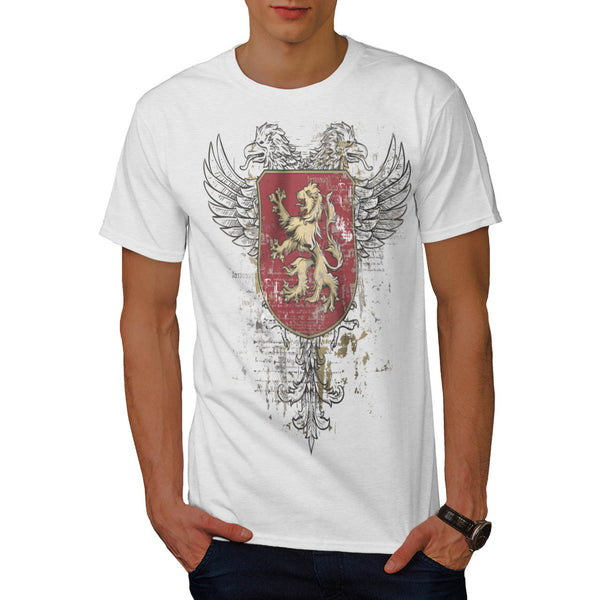 Medieval War Flag Mens T-Shirt