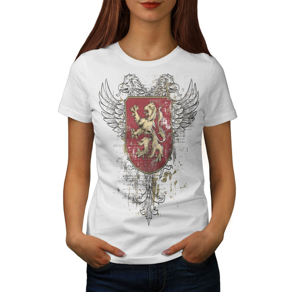 Medieval War Flag Womens T-Shirt