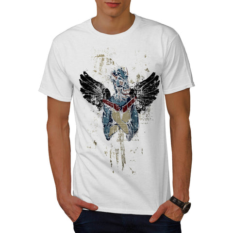 Gangster Mask Gun Mens T-Shirt