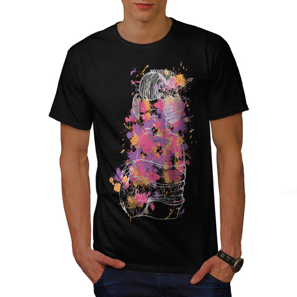 Geisha Model Asia Mens T-Shirt