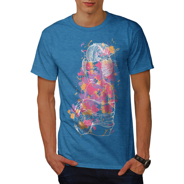 Geisha Model Asia Mens T-Shirt