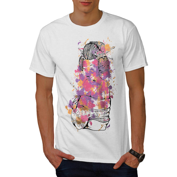 Geisha Model Asia Mens T-Shirt