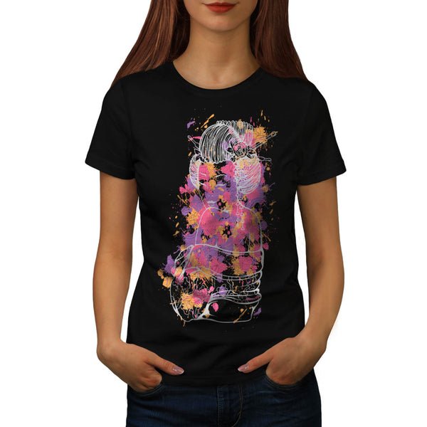 Geisha Model Asia Womens T-Shirt