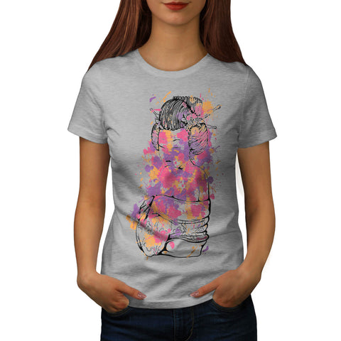 Geisha Model Asia Womens T-Shirt