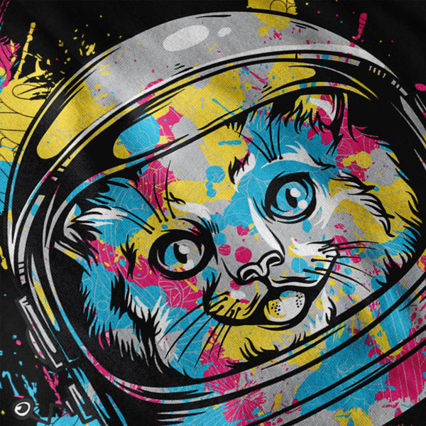 Cat Space Helmet Womens Hoodie