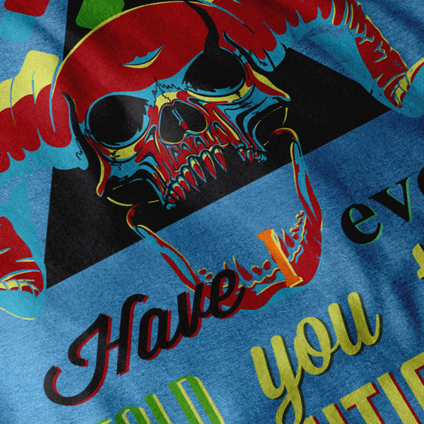 Insanity Joker Skull Mens T-Shirt
