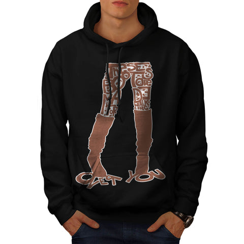 Boots Made Walking UK Mens Hoodie