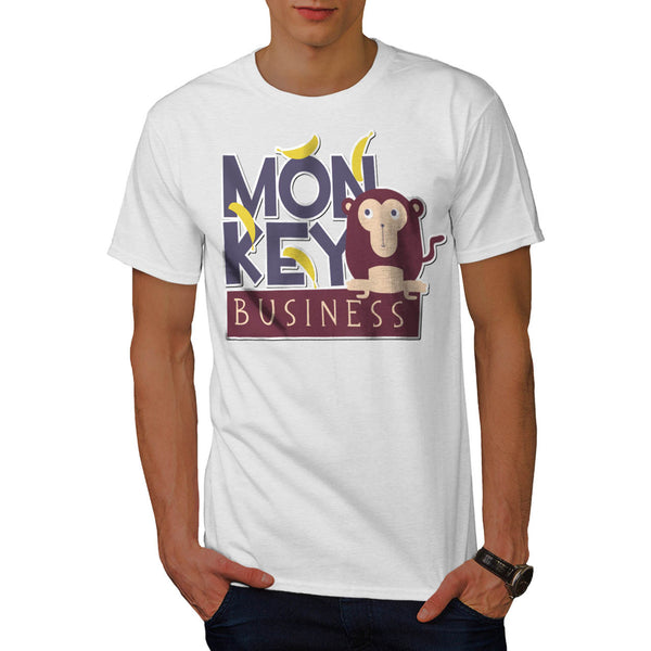 Monkey Business Fun Mens T-Shirt