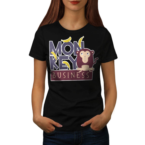 Monkey Business Fun Womens T-Shirt