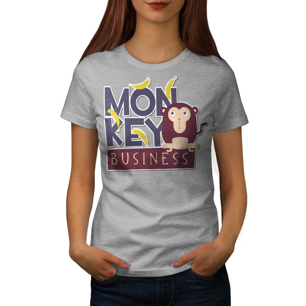 Monkey Business Fun Womens T-Shirt