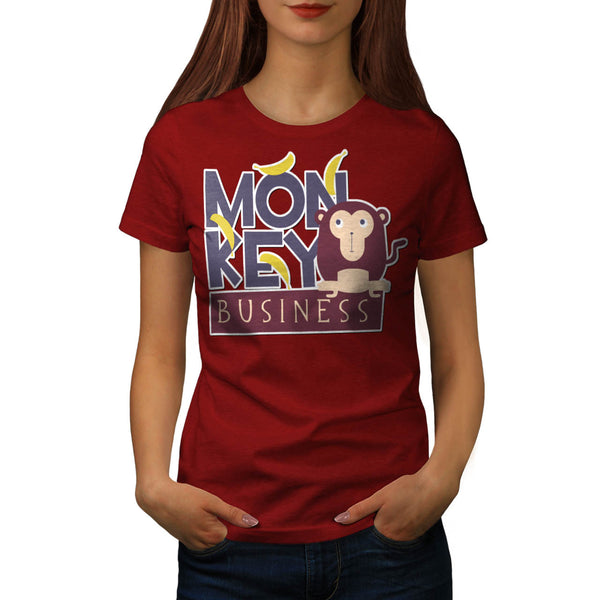 Monkey Business Fun Womens T-Shirt