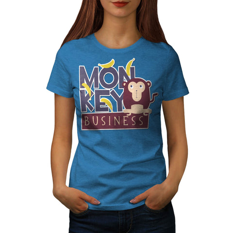 Monkey Business Fun Womens T-Shirt