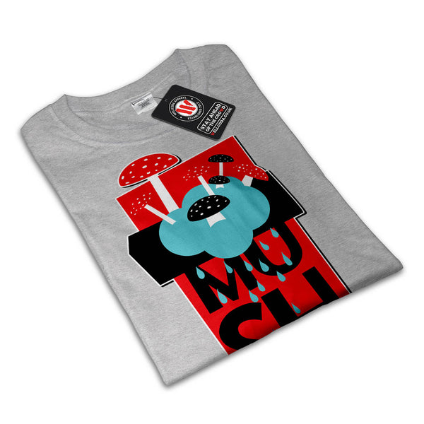 Mushroom Cloud Rain Womens T-Shirt