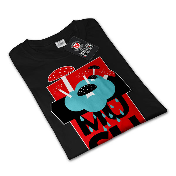 Mushroom Cloud Rain Womens Long Sleeve T-Shirt