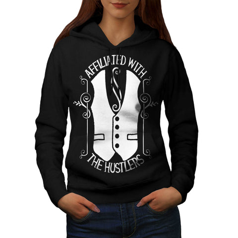 Im With The Hustler Womens Hoodie